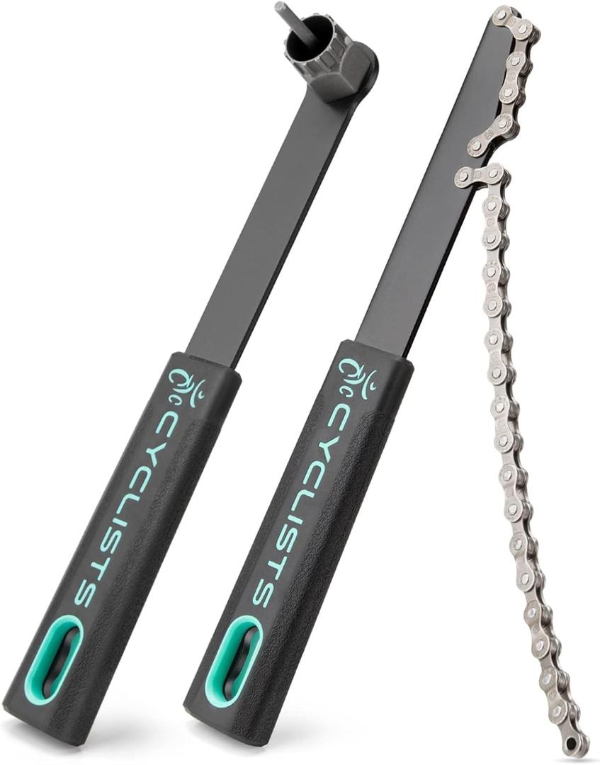 Cassette Removal Tool Sets - Chain Whip & Lock Ring Tool for Shimano HG Cassette/Freewheel Install Removal MTB Road Bike 7 8 9 10 11 Speed