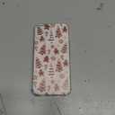 Brown Gingerbread Christmas Trees Case Compatible with iPhone 15, Cute Christmas Festival Case for iPhone 15, Cool TPU Bumper Phone Case Cover