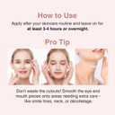 Bio-Collagen Face Mask, Real Deep Collagen Overnight Mask, Hydrating Collagen Face Mask, Facial Sheet Masks for Skincare, Pore Minimizing, Firming, Elasticity Improvement, and Moisturizing.