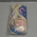 WECAN Pink and Blue Long Curly Wigs for Women - Cosplay & Halloween Party - Synthetic Fibers - Suicide Squad Harley Quinn Wig (26 Inch)