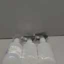 MR.SIGA 16 oz Empty Plastic Spray Bottles for Cleaning Solutions, Heavy Duty Household Reusable Spray Bottles with Measurements and Adjustable Leak Proof Nozzle, 3 Pack