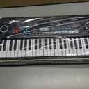 61 Key Keyboard Piano,Portable Electronic Digital Piano,Built In Dual Speakers,External Microphone,Power Plug,Rich Teaching Content,Multi-Functional Electronic Piano Suitable For Beginners