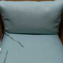Arden Outdoor Dining Chair Cushion, 21 x 21, Rain-Proof, Fade Resistant 21 x 21, Aqua Leala