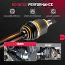 BDFHYK NCV53911 CV Axle Shaft Assembly Front Left Compatible with Nissan Altima; Compatible with Nissan Rogue; Compatible with Nissan Rogue Select; Compatible with Nissan Sentra