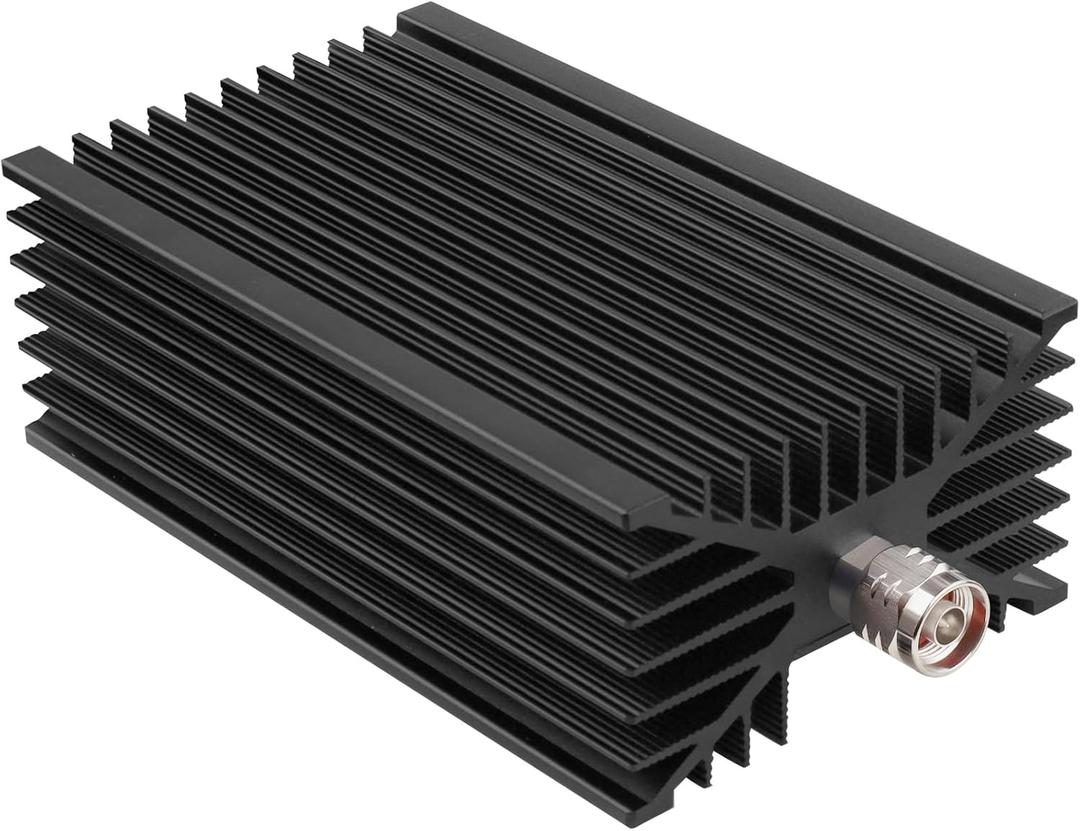 XRDS -RF 200W N Male Dummy Load, High Performance 50 Ohm N Male Plug RF Dummy Load - 200W, DC-3 GHz Frequency Range, Low VSWR