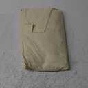 LANE LINEN Twin Fitted Sheets, 100% Organic Cotton 2-Piece Set (1 Fitted Sheet, 1 Pillowcase), Percale Weave, Bottom Sheet, Soft, Breathable, Fits Mattress Upto 15' Deep - Vanilla (No Flat Sheet)