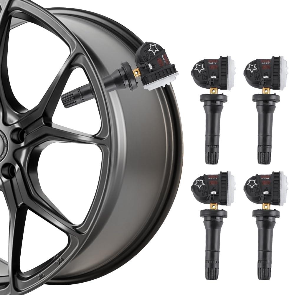 4PCS Tire Pressure Sensor 13540600 315MHz TPMS Sensor for Ch-evy Silverado for GMC Sierra Yukon for Cad-illac RePlace 13598771 13586335 23445327,43130-85Z00 43130-85Z03