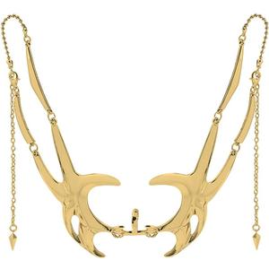 Cyber-Punk Masquerade Mask for Men Women, Party Prom Metal Mask Liquid Irregular Fluid Face Accessories (Gold-mask-1)