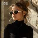 2 x Women's Retro Sunglasses - Classic Trendy Polarized Sun Glasses UV Protection Fashion Eyewear