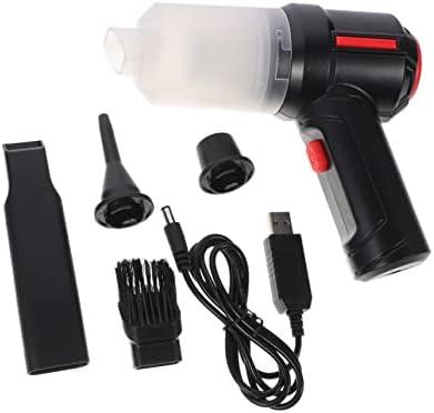Healifty 1set Cordless Portable Vacuum Handheld Dust Blower Rechargeable Hand Vacuum Car Home Use