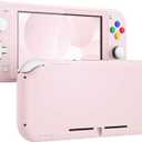 eXtremeRate Cherry Blossoms Pink DIY Replacement Shell for Nintendo Switch Lite, NSL Handheld Controller Housing with Screen Protector, Custom Cover for Nintendo Switch Lite [Console NOT Included]
