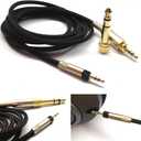 NewFantasia Replacement Audio Upgrade Cable Compatible with Sennheiser HD598, HD598Cs, HD560s, HD598SE, HD620S, HD400PRO, HD599, HD569, HD579, HD505 Headphones 2.5meters/8.2feet