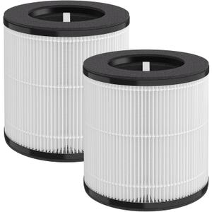 D09 Replacement Filter Compatible with Tailulu D09 Purifier, 3-in-1 Filtration Filter2-Pack