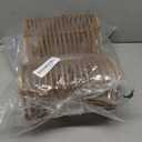 Rattan Drum Lampshade for Table Lamps Floor Lamp,unique boho,Easy Assembly Replacement Lamps shades 2 Pack