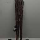 Lightshare Set of 3 Star Light Trees Christmas Decorations, Including 3 feet, 5 feet, and 6 feet, Warm White Christmas Tree, Brown Branch