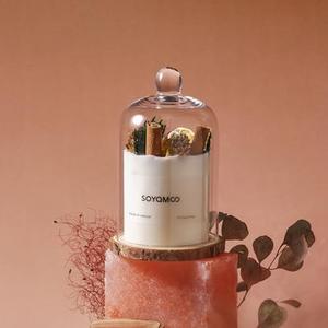 Natural Soy Wax Scented Candle Set Dry Flower Theme for Christmas Birthdays Weddings Valentines Day