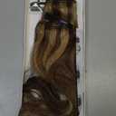 Short Clip in Hair Extensions Real Remy Human Hair,S-noilite Short Hair Extensions Clip ins,Mini Clip in Extensions for Add Volume and Highlights,5 Pieces 38g 12 inch Medium Brown Mixed Dark Blonde