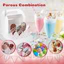Portable Cake Pop Holder Boxes: 4Pcs Cake Packaging Containers with Clear Window - Lollipop Display Boxes Used for Weddings Baby Showers Birthday Parties