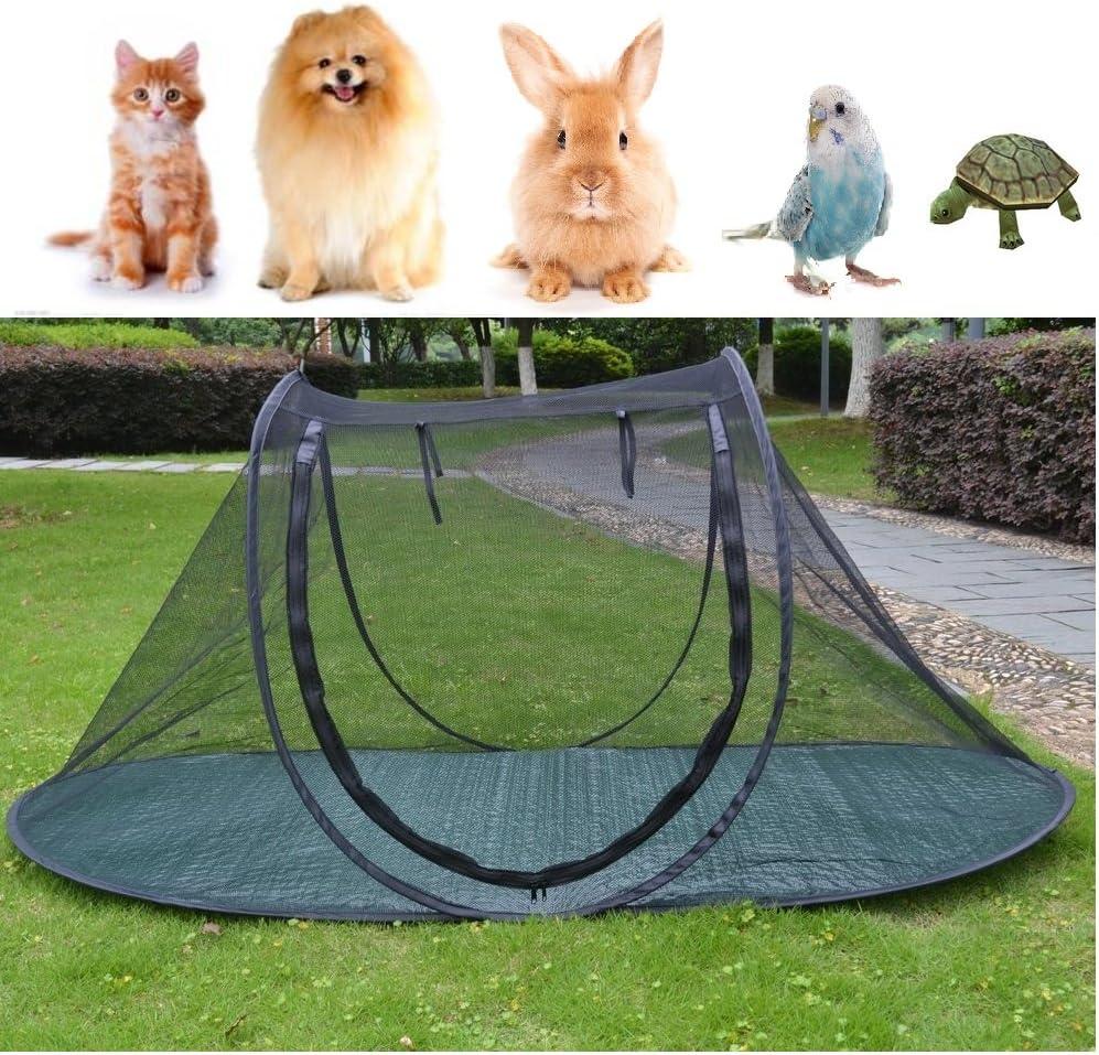 Pet Camping Tent Playpens Cage for Dogs Cats - Birds Parrots Playpens House Small Animal Indoor/Outdoor Play Tent Shelter Breathable Turtles Reptiles Cage (Type2)