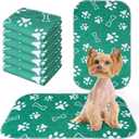 BEAUTYZOO 6 Pack Washable Pee Pads for Dogs, Reusable Puppy Pads for Potty Training, Waterproof Super Absorbent Whelping Pads, Mats Non Slip Against Urine for Small Medium Dogs Cats, 16" x 24"