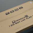 24x36 Poster Frame Set of 2, Rustic Black Wood Style - Display 24 x 36 Poster without Mat or 20x30 Picture with Mat, Wall Mounting Horizontal and Vertical