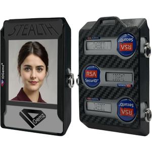 Badge Holder for RSA SecurID Tokens - Holds up to 3 Badges (Holds 3 Tokens)