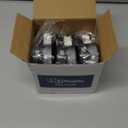 6 Pack Black on White Tape 1/2'' Vinyl Label Compatible for M21-500-595-WT M21-500-595 Label Cartridge, 0.5" W x 21' L for Indoor and Outdoor ID, Not Compatible with M210 and M211