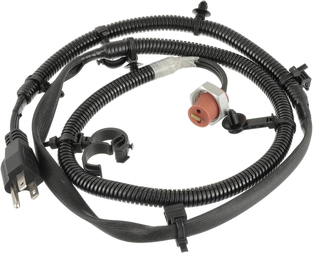 68223419AA Engine Block Heater Cord Compatible with 2014-2018 Dodge Ram 2500 3500 4500 5500 6.7L Diesel engine block heater