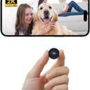 ELEFOCUS Hidden Camera,2K Mini Camera,Nanny Cam Hidden Camera,WiFi Spy Camera with Night Vision & Motion Detection,Wireless Indoor Security Camera for Pet/Baby/Nanny