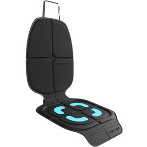 HEYTRIP Car Seat Protector, Rear-Facing/Forward-Facing, for 0~12 Years Old Children, Waterproof, Easy Cleanup, Non-Slip, Fit Most Car Seats(Black Blue)