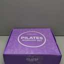 Pilates Ring Set for Women, Home Workout Pilates Equipment with Resistance Bands, 14'' Magic Circle, Mini Ball, Pilates Starter Kit for Strength, Toning and Flexibility (Medium-Level2, Purple)