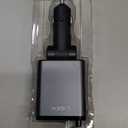 LISEN Retractable Car Charger, Gifts for Him Her, Cars Adapter USB C Fast Charger, gifts for Mothers Day Travel Essentials Car Accessories for Men Women Gifts for iPhone 17 16 15 14 13 12, Samsung S26 (Grey)