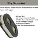 2PCS Air Filter Cleaner Compatible for 163cc 7.25ft Toro 20332 Recycler Mower