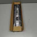 Closet Rod, 30 to 49 inch Adjustable Closet Rods for Hanging Clothes,Closet Rod Extender Closet Organizer, Heavy Duty Closet Bar for Wardrobes and Laundry, Drilling Installation