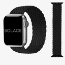 Solace Bands Imperium V2 Loop - Compatible with Apple Watch Bands Stretchable Sport Loop Band for Women and Men, iWatch Bands for 38mm 40mm 41mm  Ultra, Black