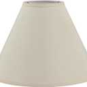 Aspen Creative 32269 Transitional Hardback Empire Shape Spider Construction Lamp Shade in Beige, 16" wide (6" x 16" x 12")