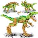 3 in 1 Dinosaur Building Blocks Toy Set, Compatible with Lego Dinosaur Toys, 730 Piece STEM Dinosaur Building Kit Great Gift for Boys and Girls Over 6 Years Old