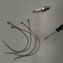 Spark Plug, Screw Driver and 4 Zip Ties