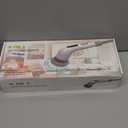 Electric Spin Scrubber Cordless - 3 Speed Rechargeable, Adjustable & Detachable Handle, 9 in 1 Brush Heads Power Scrub Brushes for Cleaning Supplies Shower Bathroom Tub Kitchen Tile Floor