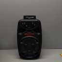 iLive Electronics Wireless Tailgate Party Speaker, LED Light Effects, Built-in Rechargeable Battery, Black (ISB380B)