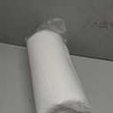 Amazon Basics Hypoallergenic Quilted Plush and Breathable Mattress Topper Pad, 18 Inches Deep, Queen, White