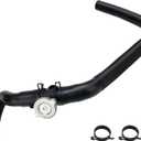 5058172AF Upper Radiator Coolant Hose Compatible with Jeep Patriot Compass 2007-2017 Dodge Caliber 2007-2012 Replacement for 5058172AE 5058172AH 5058172AF 5058172AG 5058172AI 5058172AJ