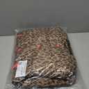 Amazon Essentials Girls and Toddlers' Long Heavyweight Hooded Puffer Jacket (Medium, Camel Cheetah Print)