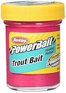 Berkley PowerBait Trout Fishing Dough Bait (Red)