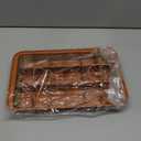 Ailelan Brownie Pan, Non Stick Brownie Pans With Dividers, 18 Pre-slice Brownie Baking Tray, High Carbon Steel Bakeware for Oven Baking, Size 12 X 8 X 2 Inches