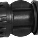10 Pack 1/2 Inch Drip Irrigation Coupling Fittings (1/2" ID x 0.65" OD) - 1/2'' Drip Line Anti-Drop Barbed Lock Nut Coupler Connectors for 1/2 Inch Drip Irrigation Tubing Irrigation System