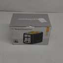 Toastmaster 2-Slice Cool Touch Toaster, black with stainless Accent