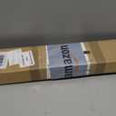 LazBlinds Cordless White 1" Room Darkening Vinyl Mini Blinds, 34" W X 48" H Horizontal Window Blinds for Home, Cordless Shades for Indoor Windows