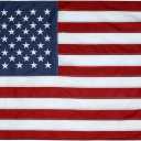 Sheface American Flag 4x6 Ft - American US Flag with Embroidered Stars, Sewn Stripes, Brass Grommets Long Lasting Oxford Bulit Banner for Outdoor Use