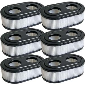 6 Pack 593260 Filter 798452 334404 Cartridge Filter, Lawn Mower Replacement Filters for 4247 5432 5432k 09P00 09P702 550E 500EX 550EX 625 575EX Series Engine